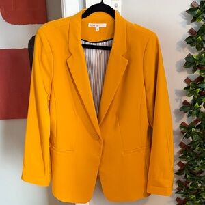 Cleo Vibrant Yellow Blazer size large